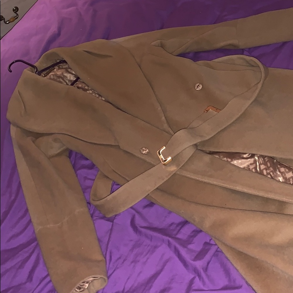 Diane von Furstenberg Women Camel colored coat